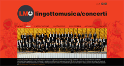 Desktop Screenshot of lingottomusica.it